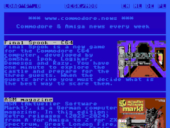 Commodore News Page (C64 PETSCII)